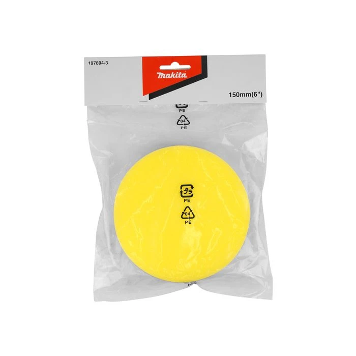 Makita 197894-3 Spons Geel 150 Mm 2 Makita 197894-3 Spons Geel 150 Mm - Afbeelding 2