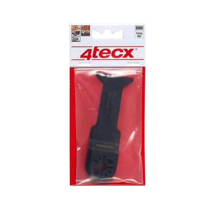 4tecx Multizaagblad Universeel 12 Bi-metaal 44 X 78 Mm 3 Stuks 1 4tecx Multizaagblad Universeel 12 Bi-metaal 44 X 78 Mm 3 Stuks
