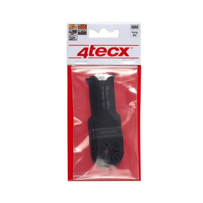 4tecx Multizaagblad Universeel 15 Bi-metaal 45 X 60 Mm 100 + 15 Stuks 1 4tecx Multizaagblad Universeel 15 Bi-metaal 45 X 60 Mm 100 + 15 Stuks