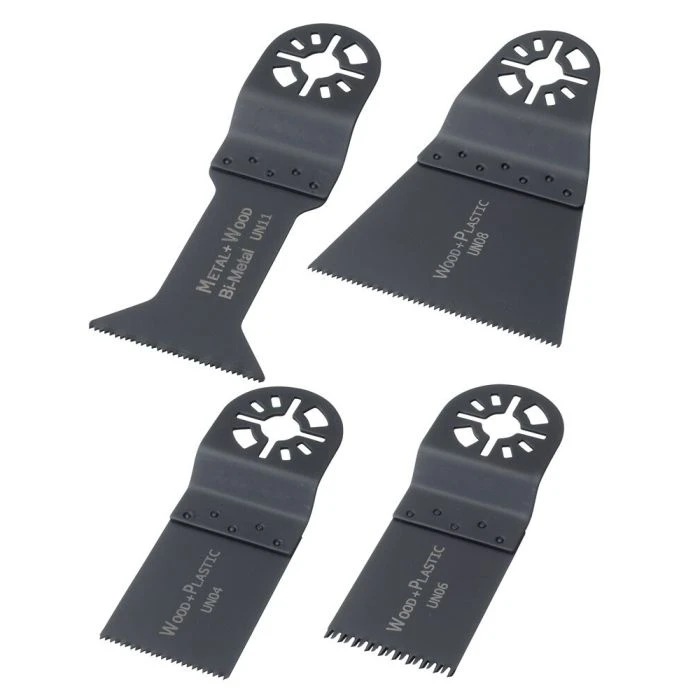 4tecx Multizaagblad Set Universeel 92 Hout-metaal 4 Stuks 2 4tecx Multizaagblad Set Universeel 92 Hout-metaal 4 Stuks - Afbeelding 2