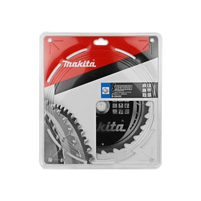 Makita B-09450 Cirkelzaagblad Hout (noest/spijker) 4 Makita B-09450 Cirkelzaagblad Hout (noest/spijker) - Afbeelding 4