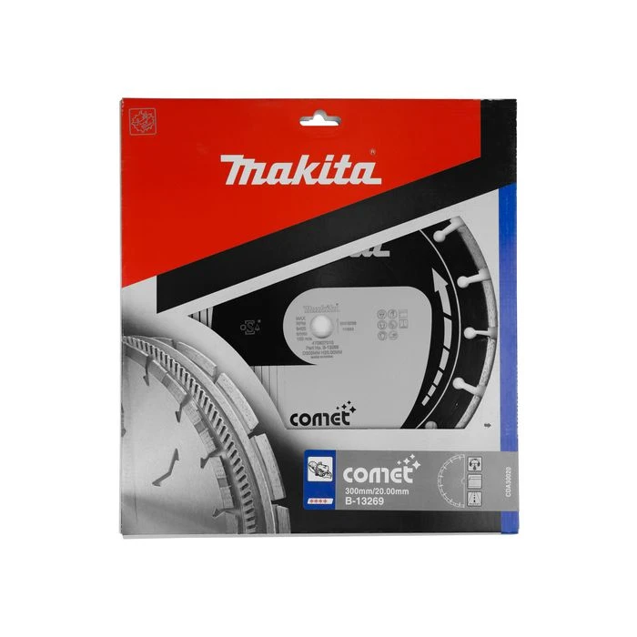 Makita B-13269 Diamantschijf 300x20x2,8mm Zwart 3 Makita B-13269 Diamantschijf 300x20x2,8mm Zwart - Afbeelding 3
