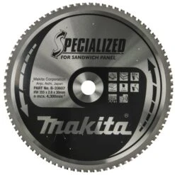 Makita B-33607 Cirkelzaagblad Sandwichpaneel -Exporteren Snij Kracht Winkel B 33607 C3C0