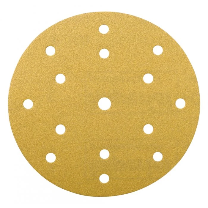 Makita B-39338 Schuurschijf 150mm K100 Yellow Velcro 4 Makita B-39338 Schuurschijf 150mm K100 Yellow Velcro - Afbeelding 4