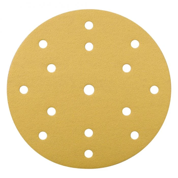 Makita B-39344 Schuurschijf 150mm K120 Yellow Velcro 4 Makita B-39344 Schuurschijf 150mm K120 Yellow Velcro - Afbeelding 4