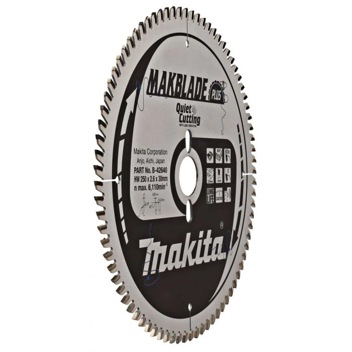 Makita B-42640 Tafelzaagblad Gemelamineerde Plaat (MDF) 3 Makita B-42640 Tafelzaagblad Gemelamineerde Plaat (MDF) - Afbeelding 3