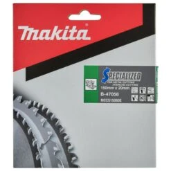 Makita B-47058 Cirkelzaagblad RVS/Staal 22 Makita B-47058 Cirkelzaagblad RVS/Staal -Exporteren Snij Kracht Winkel B 47058 C1N1 1