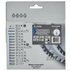 Makita B-47058 Cirkelzaagblad RVS/Staal 23 Makita B-47058 Cirkelzaagblad RVS/Staal -Exporteren Snij Kracht Winkel B 47058 C7N1