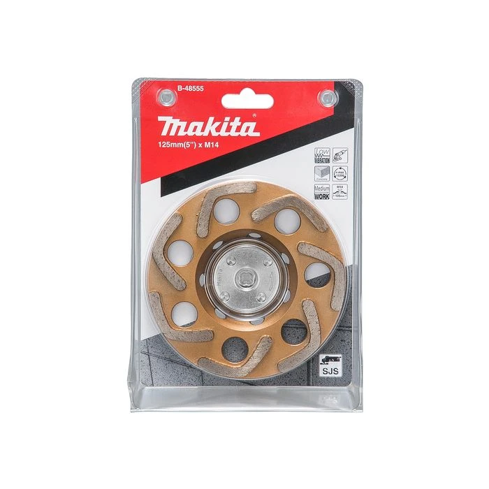 Makita B-48555 Diamant Komschijf 125mm 4 Makita B-48555 Diamant Komschijf 125mm - Afbeelding 4