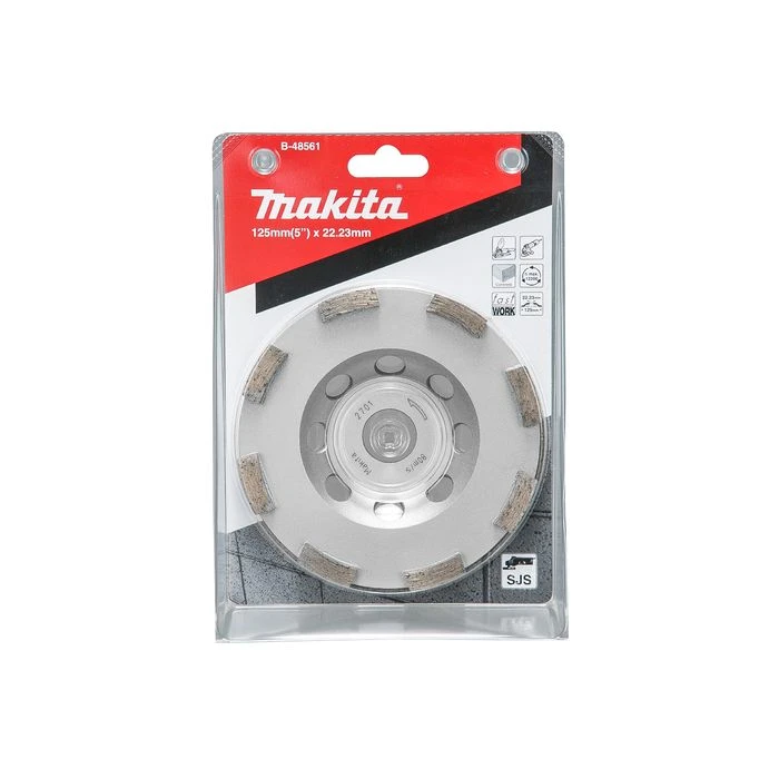 Makita B-48561 Diamant Komschijf 125mm 4 Makita B-48561 Diamant Komschijf 125mm - Afbeelding 4