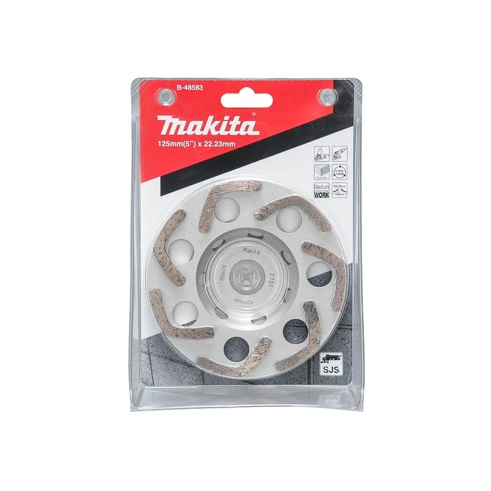 Makita B-48583 Diamant Komschijf 125mm 4 Makita B-48583 Diamant Komschijf 125mm - Afbeelding 4