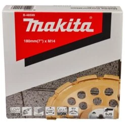 Makita B-48599 Komschijf Diam Grof 180mm M14 12 Makita B-48599 Komschijf Diam Grof 180mm M14 -Exporteren Snij Kracht Winkel B 48599 C1N1