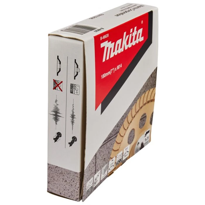 Makita B-48620 Komschijf Diam Turb 180mm M14 7 Makita B-48620 Komschijf Diam Turb 180mm M14 - Afbeelding 7