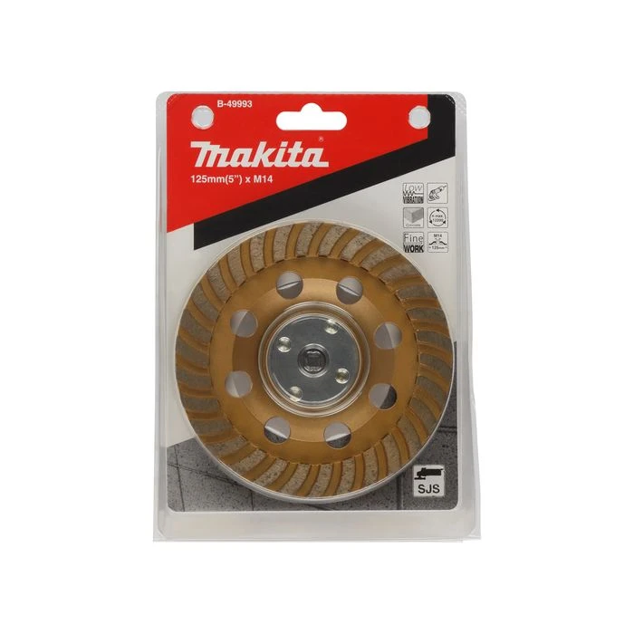 Makita B-49993 Diamant Komschijf 125mm 4 Makita B-49993 Diamant Komschijf 125mm - Afbeelding 4