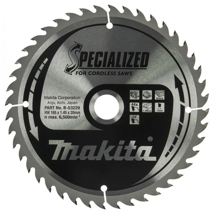 Makita B-53229 Cirkelzaagblad Hout 8 Makita B-53229 Cirkelzaagblad Hout - Afbeelding 8