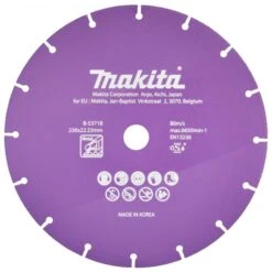 Makita B-53718 Doorslijpschijf 230x22,23x1,3mm 7 Makita B-53718 Doorslijpschijf 230x22,23x1,3mm -Exporteren Snij Kracht Winkel B 53718 C1C0