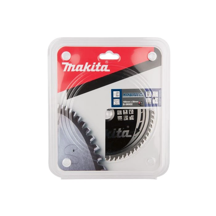 Makita B-56502 Zaagb Q+C 165x20x1,9 64T 10g 4 Makita B-56502 Zaagb Q+C 165x20x1,9 64T 10g - Afbeelding 4