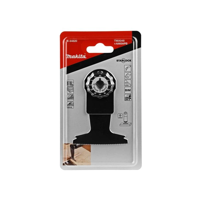 Makita B-64820 TMA048 Invalzaagblad 65x40mm Hout&spijkers 4 Makita B-64820 TMA048 Invalzaagblad 65x40mm Hout&spijkers - Afbeelding 4