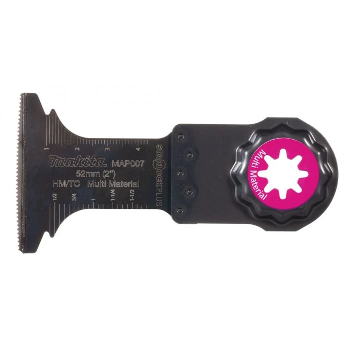 Makita B-66385 MAP007 Invalzaagblad 52x50mm Multimateriaal 1 Makita B-66385 MAP007 Invalzaagblad 52x50mm Multimateriaal