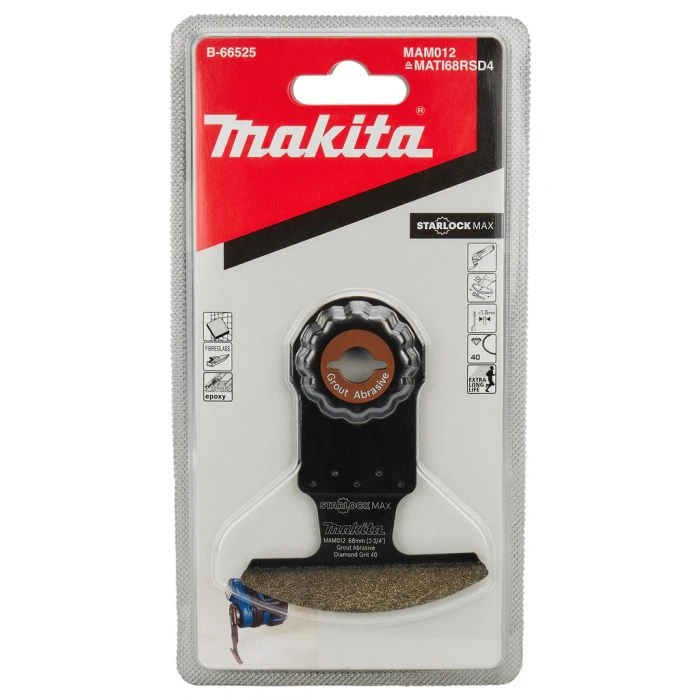 Makita B-66525 MAM012 Segmentfrees Diamant 68x10mm K40 4 Makita B-66525 MAM012 Segmentfrees Diamant 68x10mm K40 - Afbeelding 4
