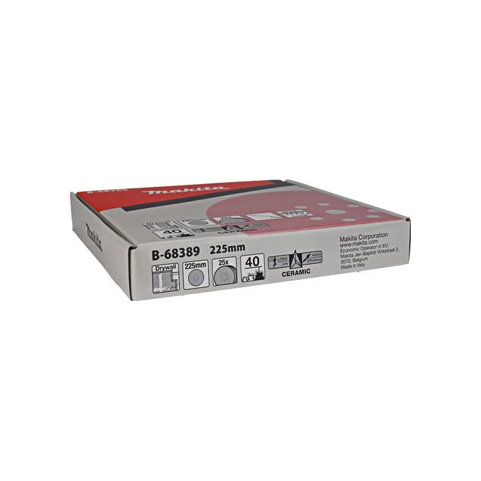Makita B-68389 Schuurschijf 225mm K40 Velcro 6 Makita B-68389 Schuurschijf 225mm K40 Velcro - Afbeelding 6