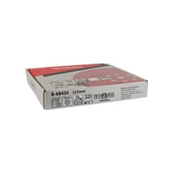 Makita B-68426 Schuurschijf 225mm K320 Velcro 13 Makita B-68426 Schuurschijf 225mm K320 Velcro -Exporteren Snij Kracht Winkel B 68426 A1L1