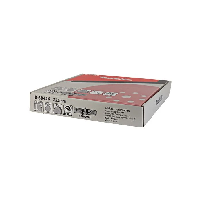 Makita B-68426 Schuurschijf 225mm K320 Velcro 5 Makita B-68426 Schuurschijf 225mm K320 Velcro - Afbeelding 5