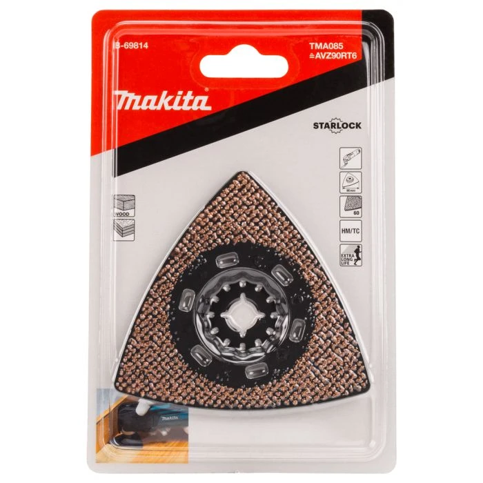 Makita B-69814 TMA085 Schuurzool 90mm TC/HM RIFF K60 2 Makita B-69814 TMA085 Schuurzool 90mm TC/HM RIFF K60 - Afbeelding 2