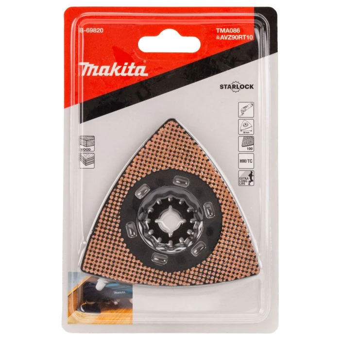 Makita B-69820 TMA086 Schuurzool 90mm TC/HM RIFF K100 2 Makita B-69820 TMA086 Schuurzool 90mm TC/HM RIFF K100 - Afbeelding 2