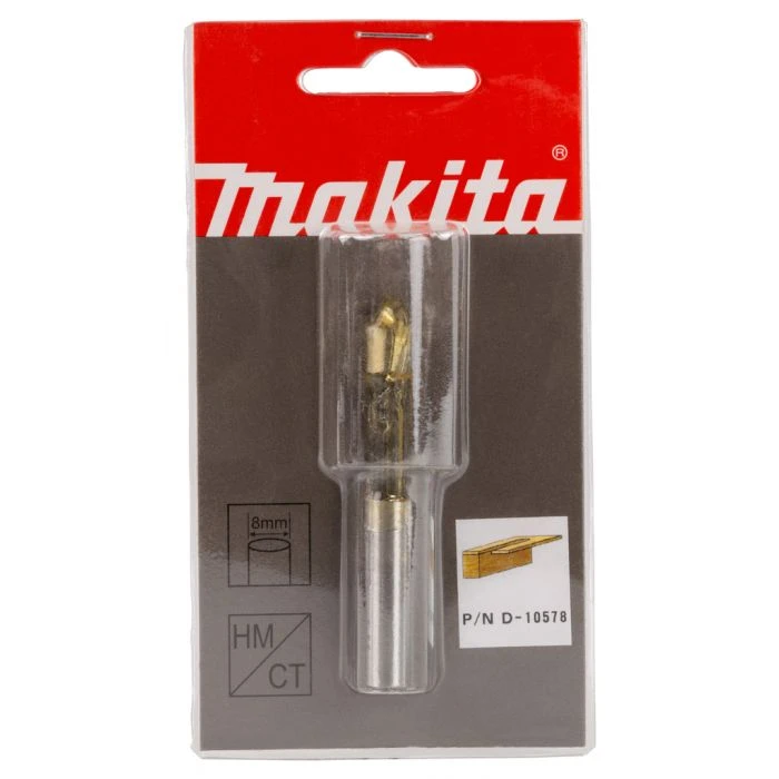 Makita D-10578 Boorfrees 8x19,05 S8 3 Makita D-10578 Boorfrees 8x19,05 S8 - Afbeelding 3