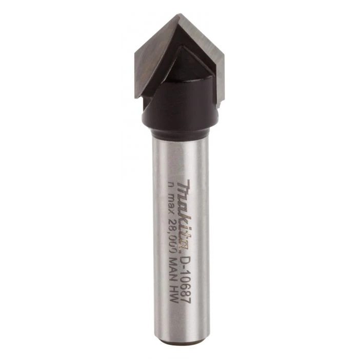 Makita D-10687 V-groeffrees 12,7 90gr S8 1 Makita D-10687 V-groeffrees 12,7 90gr S8