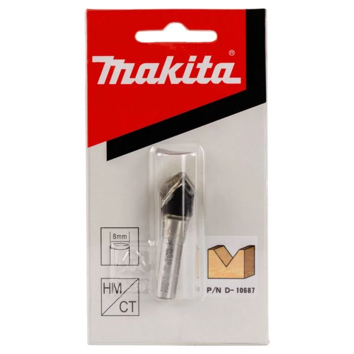 Makita D-10687 V-groeffrees 12,7 90gr S8 3 Makita D-10687 V-groeffrees 12,7 90gr S8 - Afbeelding 3
