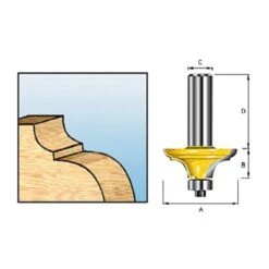 Makita D-11623 Multiprofielfr+lag 38,1 S8 7 Makita D-11623 Multiprofielfr+lag 38,1 S8 -Exporteren Snij Kracht Winkel D 11623 A1C0 1
