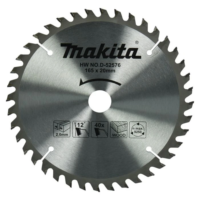 Makita D-52576 Cirkelzaagblad Hout 1 Makita D-52576 Cirkelzaagblad Hout