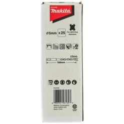 Makita D-61949 PBS: Betonboor 5x160mm 20 Makita D-61949 PBS: Betonboor 5x160mm -Exporteren Snij Kracht Winkel D 61949 C1N1