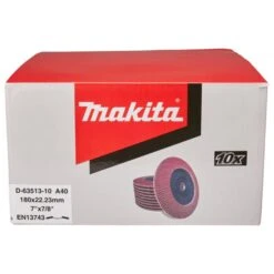 Makita D-63513-10 Lamellenschijf 180mm A40 5 Makita D-63513-10 Lamellenschijf 180mm A40 -Exporteren Snij Kracht Winkel D 63513 10 C1N1