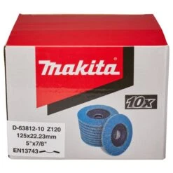 Makita D-63812-10 Lamellenschijf 125mm Z120 -Exporteren Snij Kracht Winkel D 63812 10 C1N1