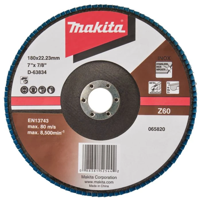 Makita D-63834-10 Lamellenschijf 180mm Z60 1 Makita D-63834-10 Lamellenschijf 180mm Z60