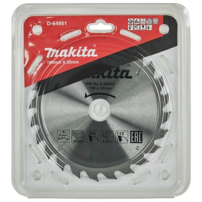 Makita D-64951 Cirkelzaagblad Hout 7 Makita D-64951 Cirkelzaagblad Hout - Afbeelding 7
