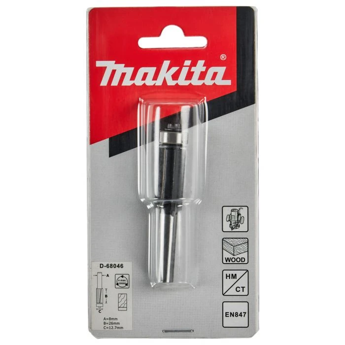 Makita D-68046 Kantenfrees 12,7x26,0 S8 5 Makita D-68046 Kantenfrees 12,7x26,0 S8 - Afbeelding 5