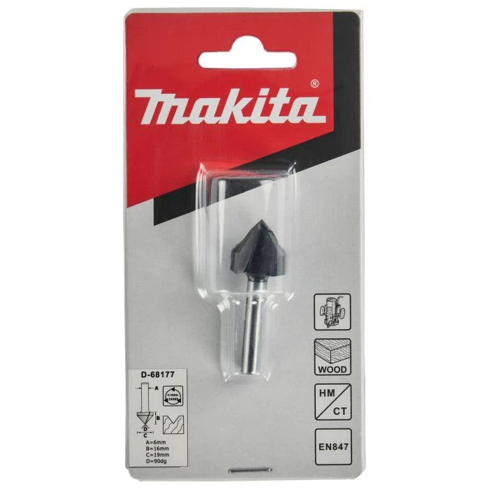 Makita D-68177 V-groeffrees 19x16 S6 5 Makita D-68177 V-groeffrees 19x16 S6 - Afbeelding 5