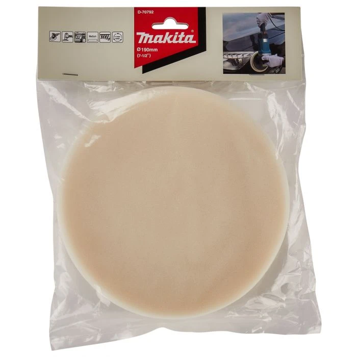 Makita D-70792 Spons Wit Hard Medium 190mm 4 Makita D-70792 Spons Wit Hard Medium 190mm - Afbeelding 4