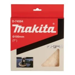 Makita D-74594 Wollen Schijf 180mm 5 Makita D-74594 Wollen Schijf 180mm -Exporteren Snij Kracht Winkel D 74594 C1N1