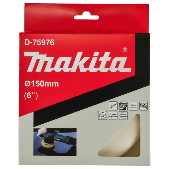 Makita D-75976 Spons Wit Hard Medium 150mm 5 Makita D-75976 Spons Wit Hard Medium 150mm - Afbeelding 5
