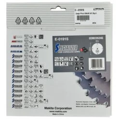 Makita E-01915 Cirkelzaagblad Hout -Exporteren Snij Kracht Winkel E 01915 C7N1