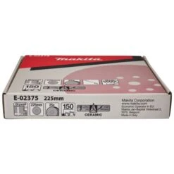 Makita E-02375 Schuurschijf 225mm K150 Velcro 7 Makita E-02375 Schuurschijf 225mm K150 Velcro -Exporteren Snij Kracht Winkel E 02375 C1N1 s01
