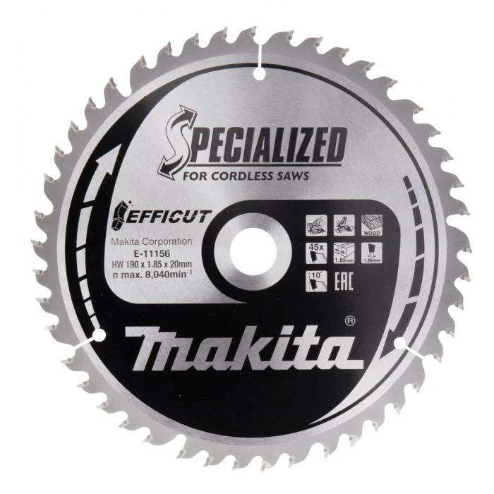 Makita E-11156 Afkortzaagblad Hout 1 Makita E-11156 Afkortzaagblad Hout