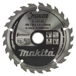 Makita E-12120 Cirkelzaagblad Hout 18 Makita E-12120 Cirkelzaagblad Hout -Exporteren Snij Kracht Winkel E 12120 C3C0