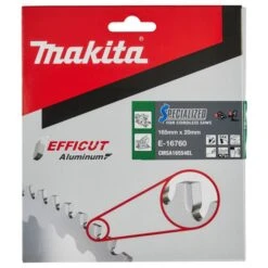 Makita E-16760 Afkort- En Cirkelzaagblad Aluminium -Exporteren Snij Kracht Winkel E 16760 C1N1