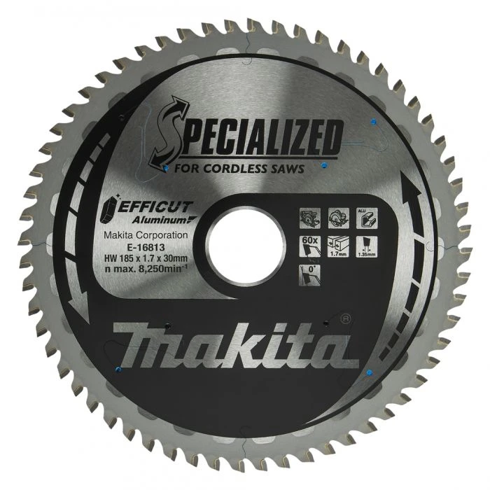 Makita E-16813 Cirkelzaagblad Aluminium 5 Makita E-16813 Cirkelzaagblad Aluminium - Afbeelding 5